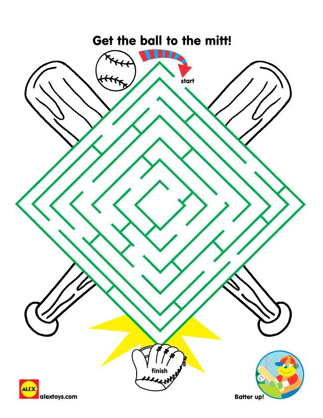 Baseball Printable Activities