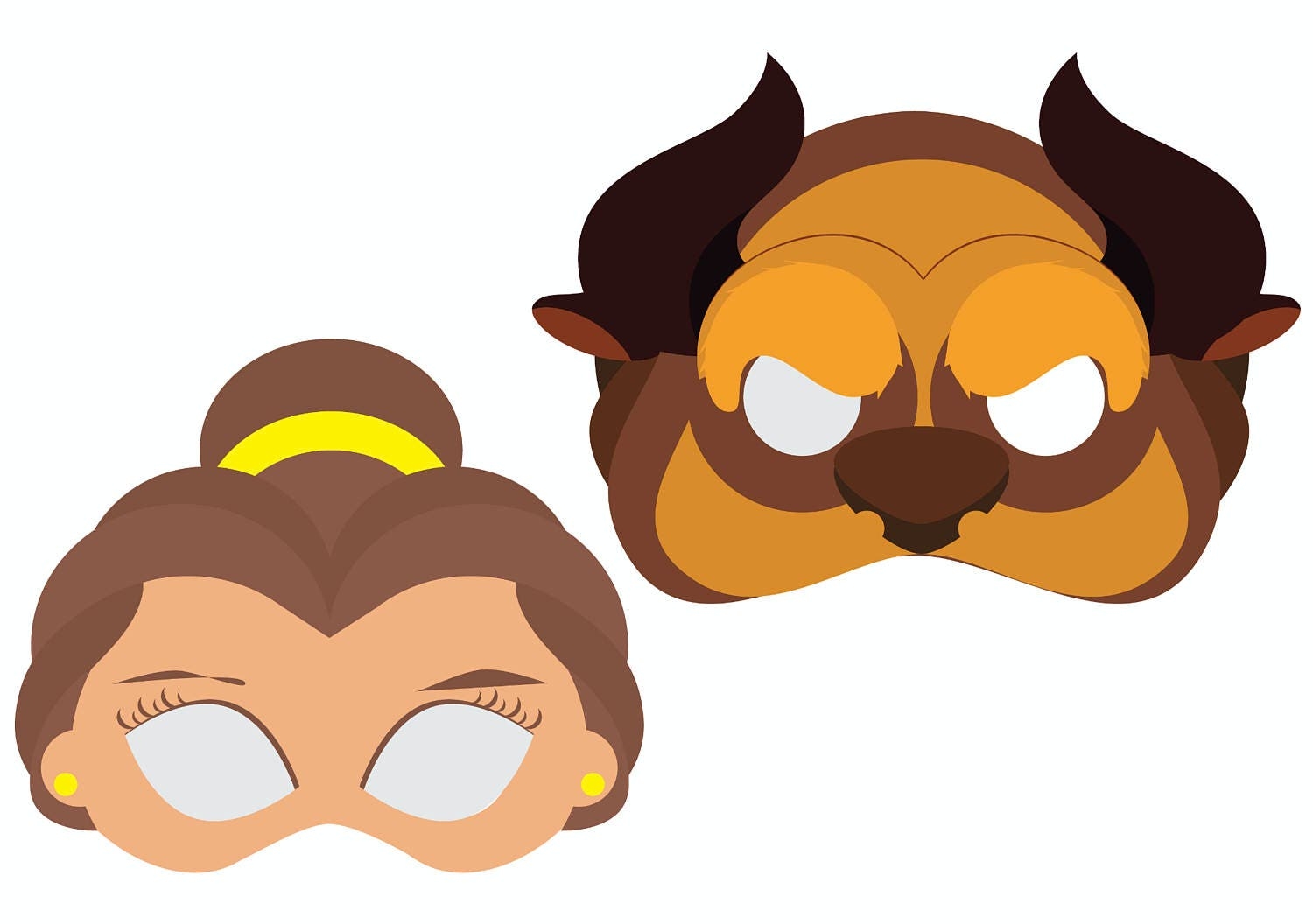 beauty and the beast printable pictures