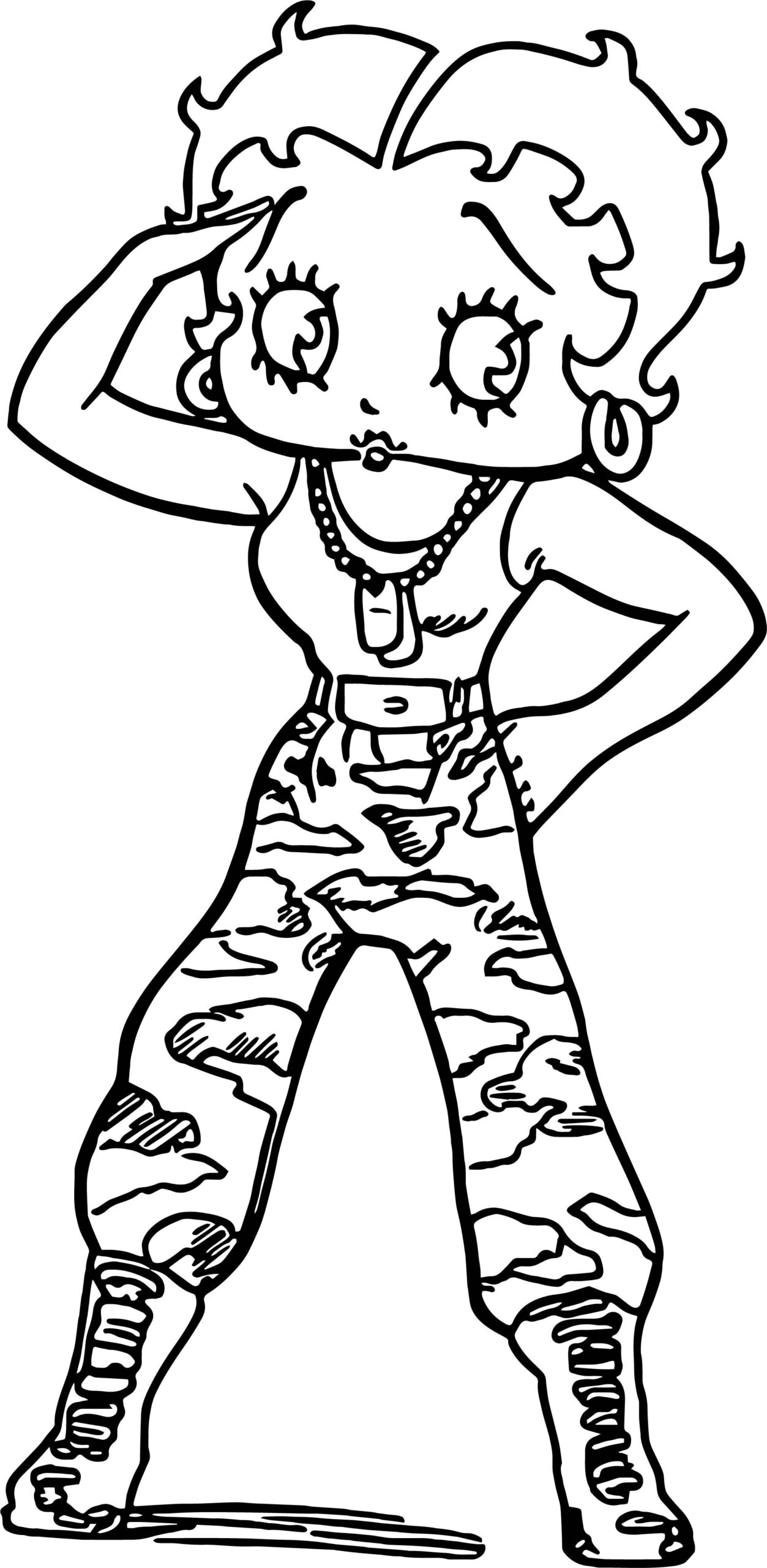 free printable pictures of betty boop