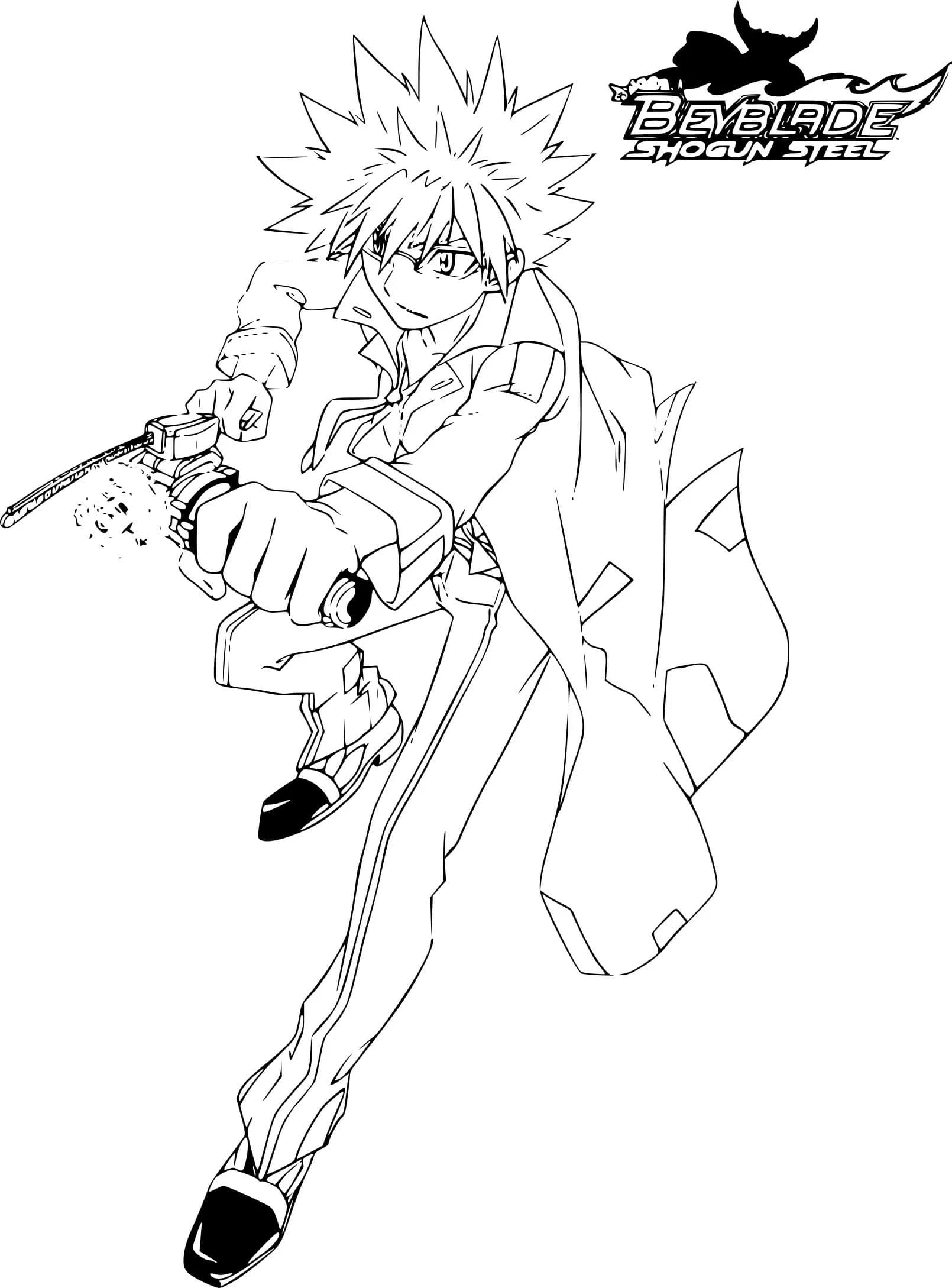 Beyblade Printable Coloring Pages