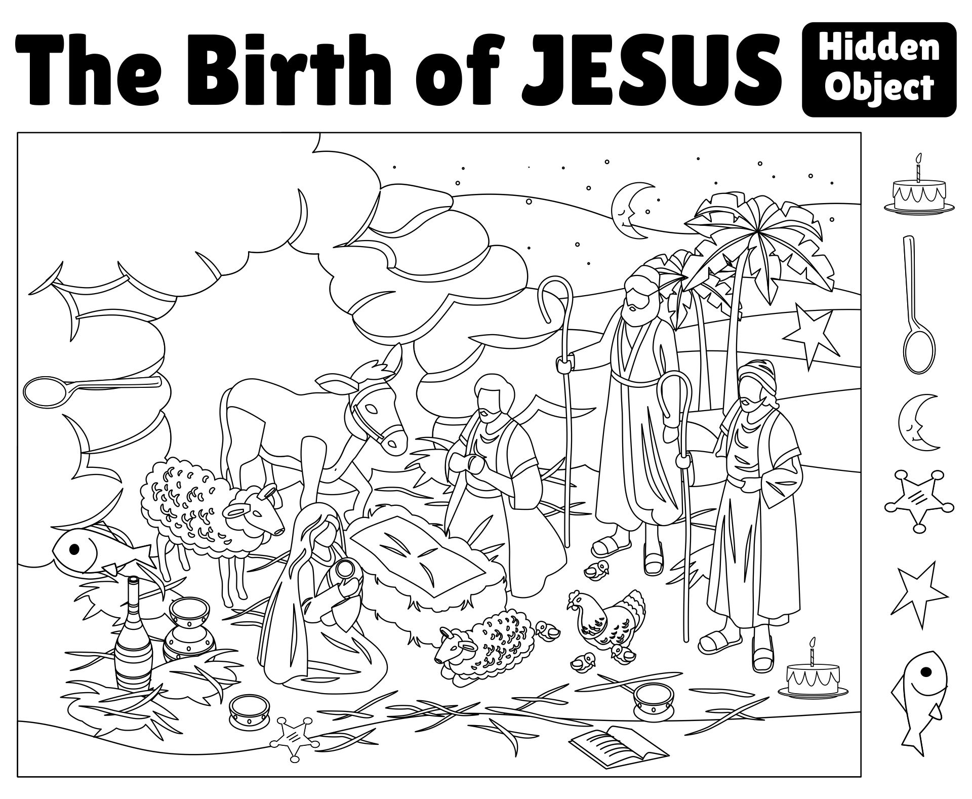 free printable bible hidden pictures printable