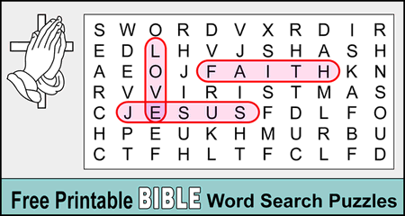 Bible Word Search Free Printable Bible Word Puzzles And 59 OFF