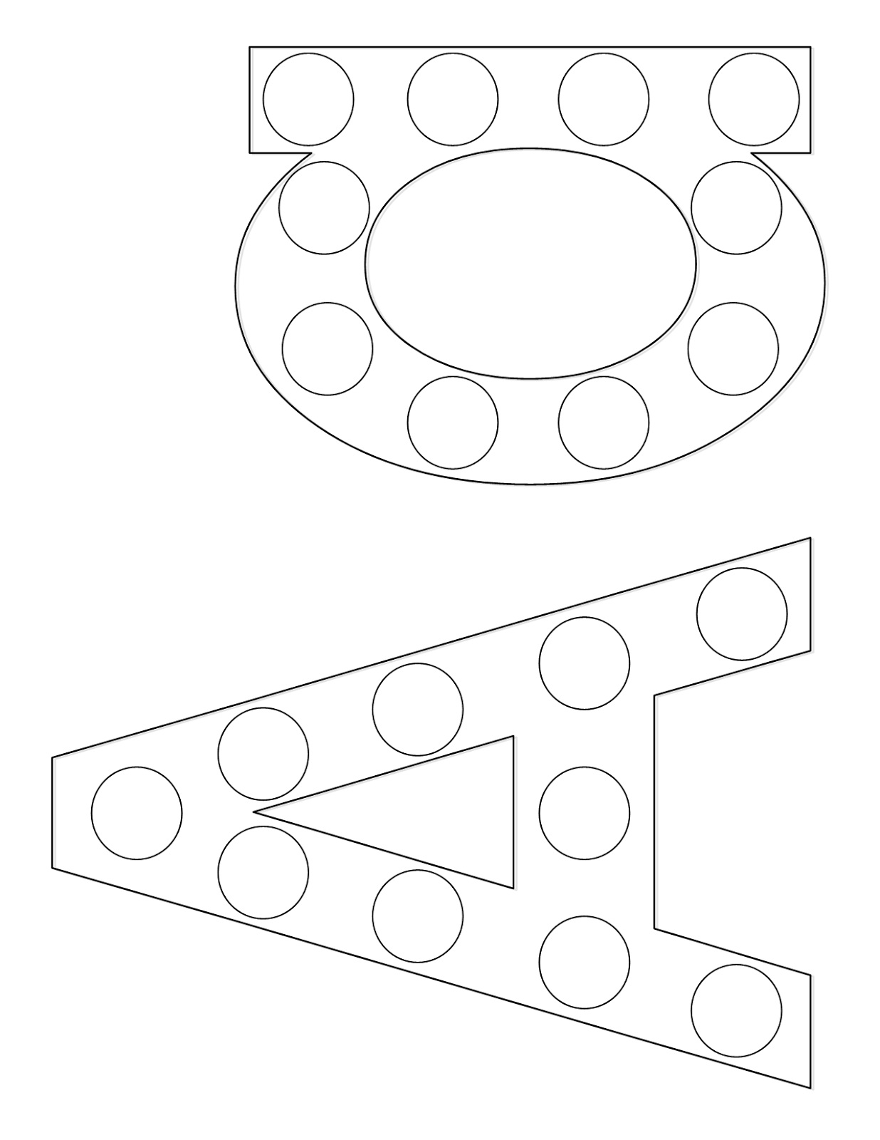 Bingo Dauber Coloring Pages Printable Coloring Pages
