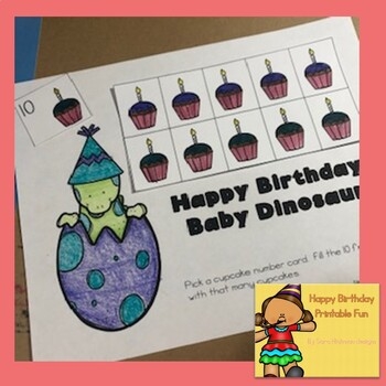 Birthday Printable Activities By Sara Hickman Designs TpT