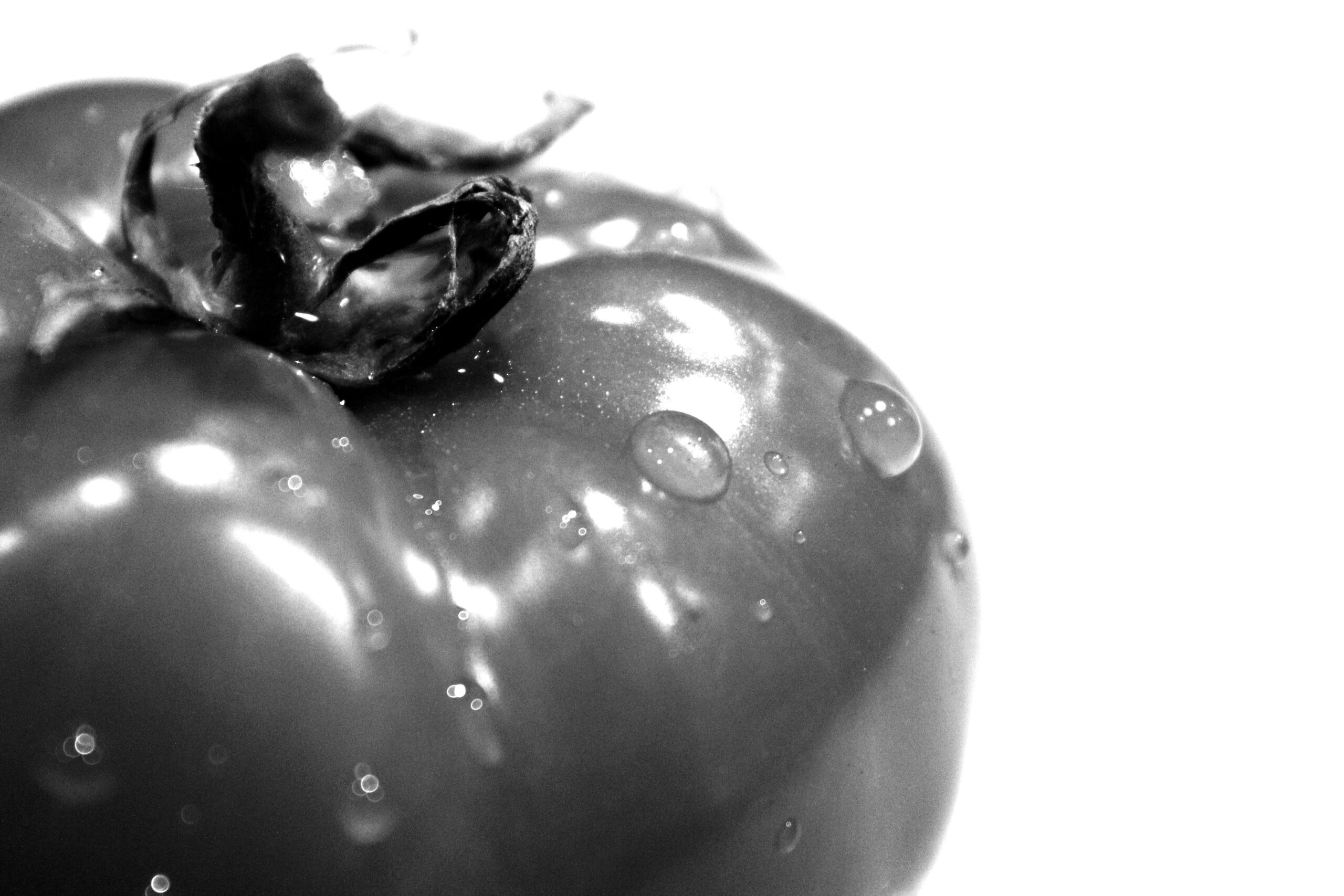 Black And White Fruit Food Produce Close Black And White Image