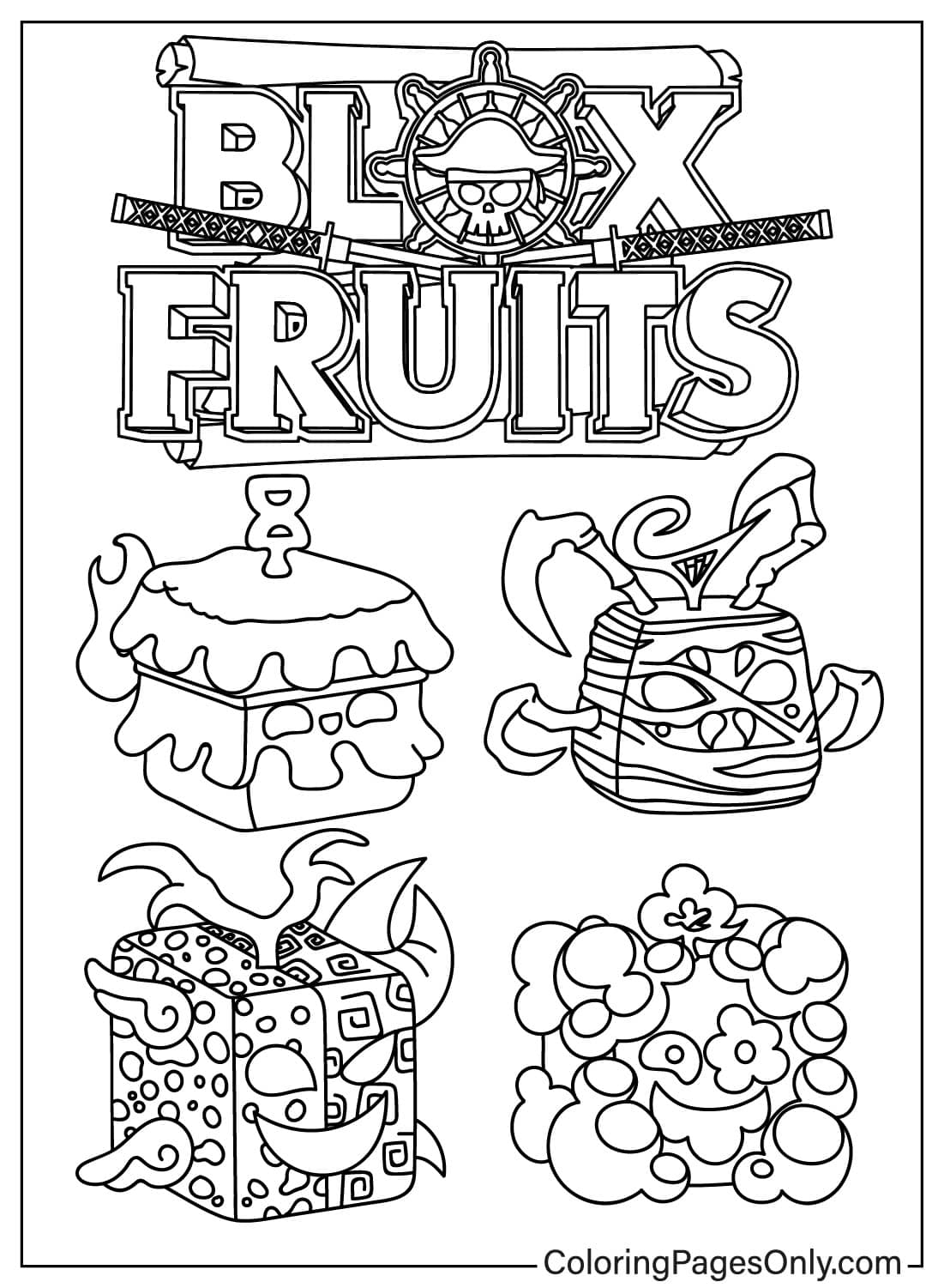 blox fruits fruit pictures