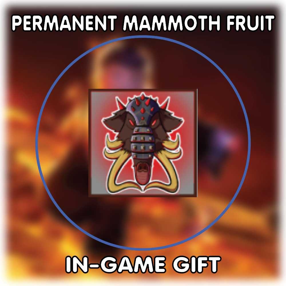 Blox Fruits Permanent Mammoth Fruit GIFT 