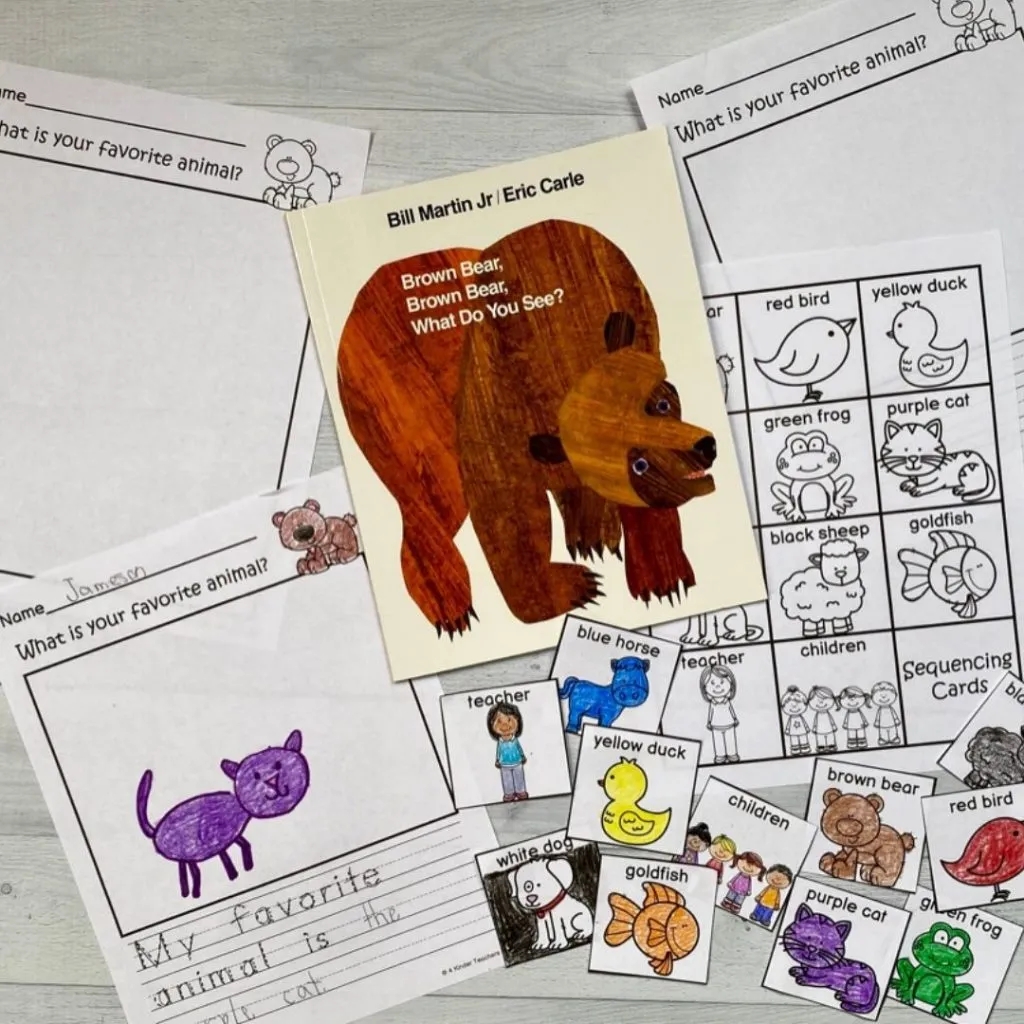 Brown Bear Brown Bear Printable Printable edu pe
