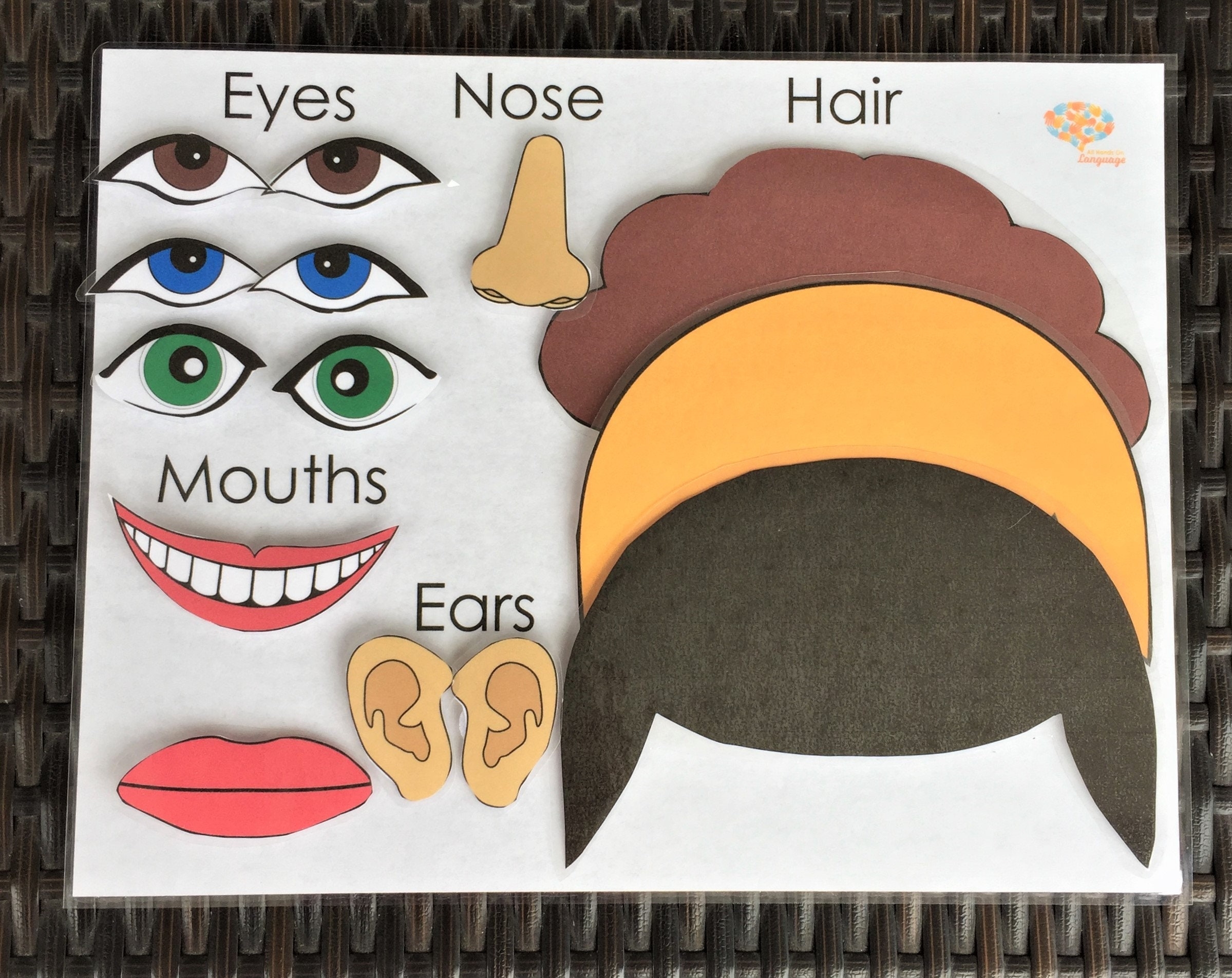 Build A Face Activity Printable