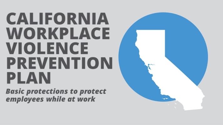 california workplace violence prevention plan template pdf