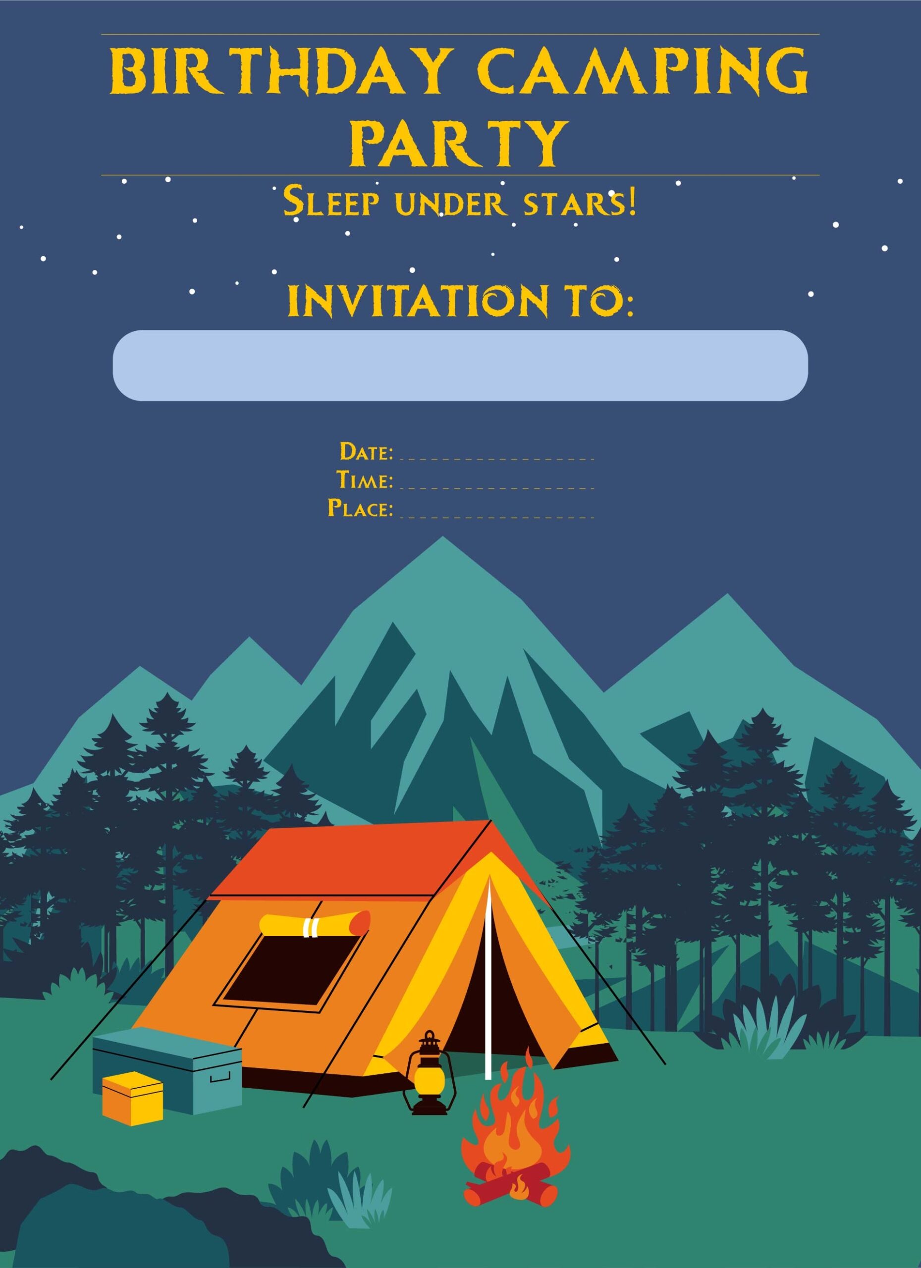 free printable camping pictures