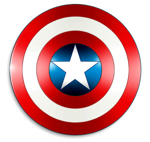 Captain America Shield Template Printable Printable Templates