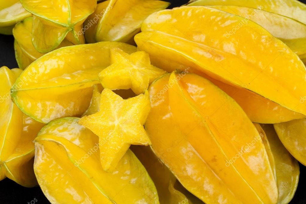 Carambola Star Fruit Averrhoa Carambola L Stock Photo By 