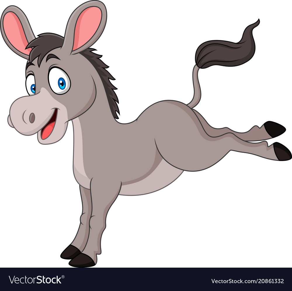Cartoon Images Of Donkeys Printable Template Calendar