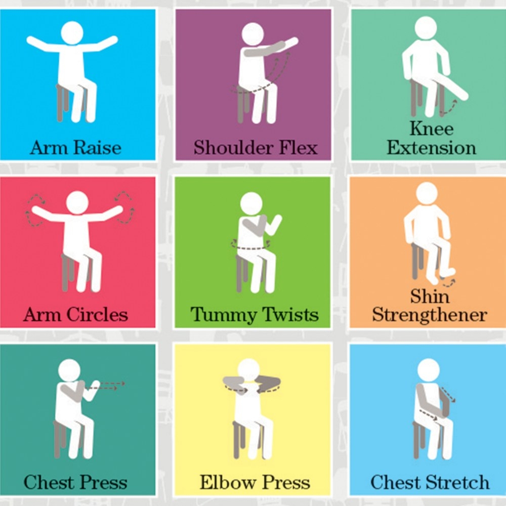 chair activity bingo printable