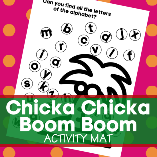 Chicka Chicka Boom Boom Printables Yogalore And More Activities With 