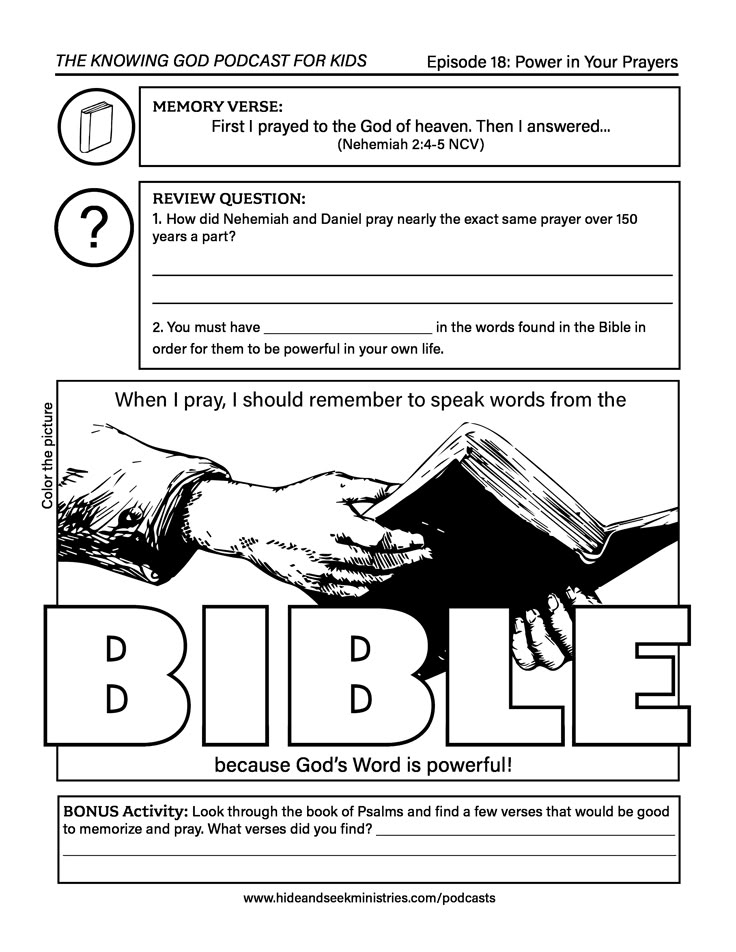Children 39 s Bible Activities Free Printable