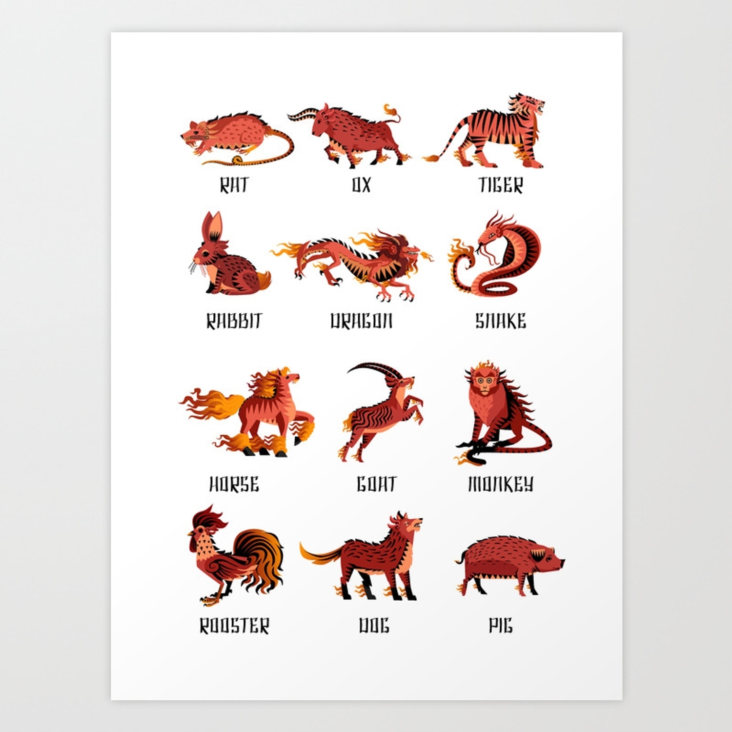 animals pictures printable