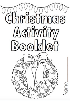 Christmas Activity Booklet By PocketRocket Teachers Pay Teachers