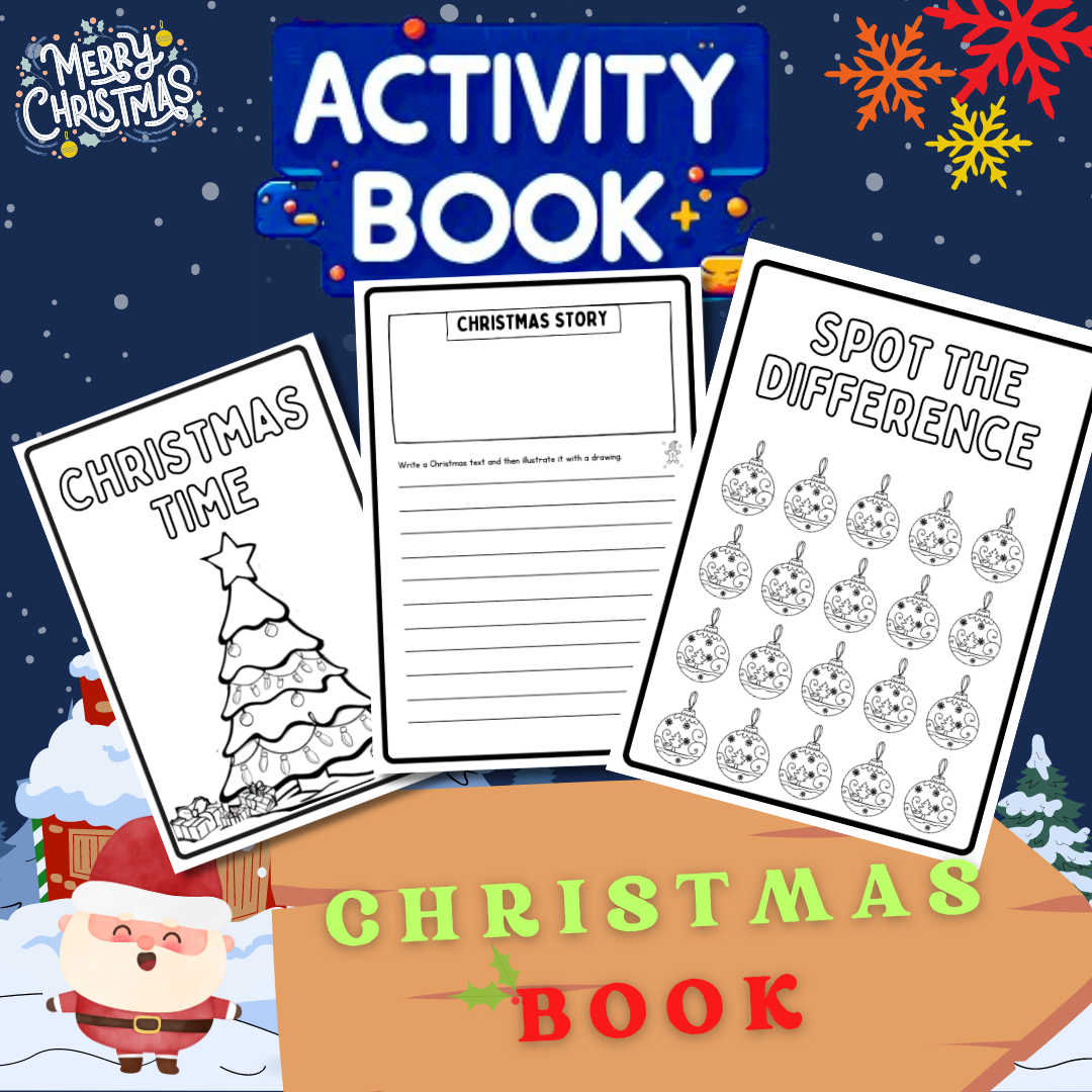 christmas activity booklet printables free