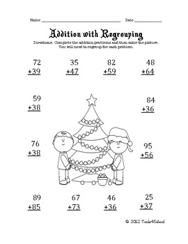christmas math worksheets 3rd grade
