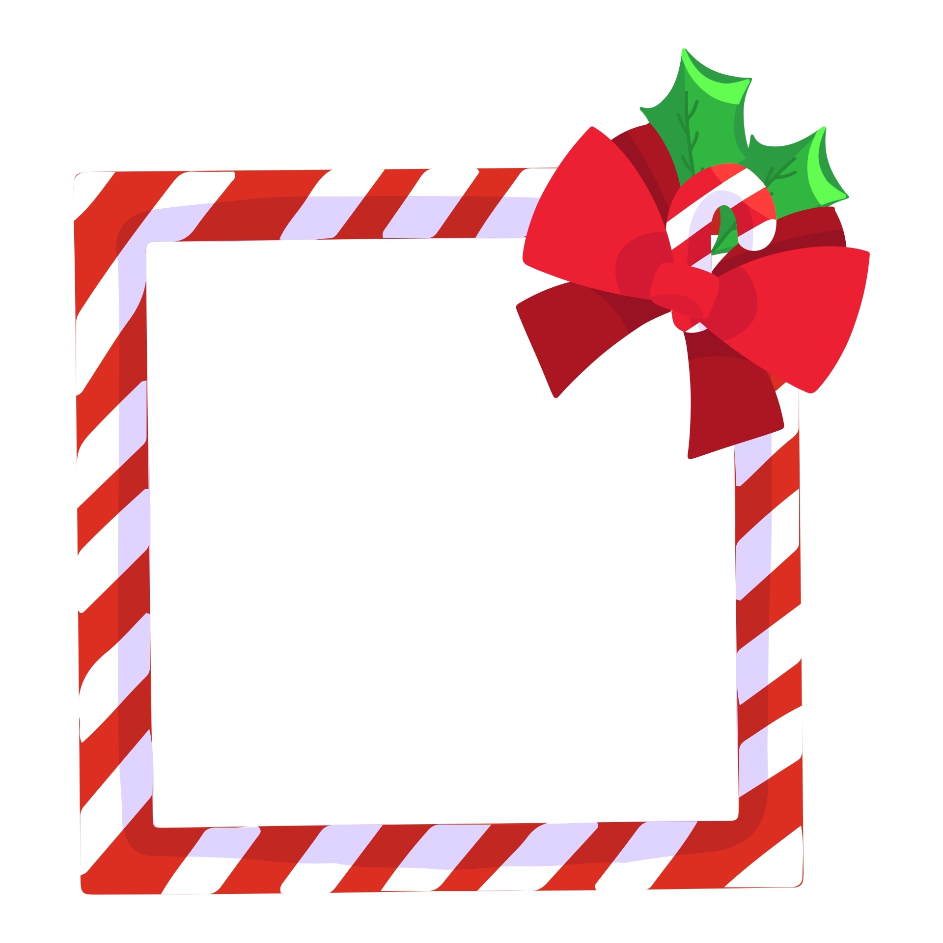christmas picture frame printable