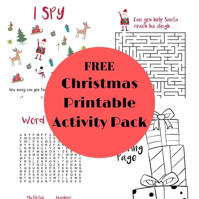 christmas printable activity