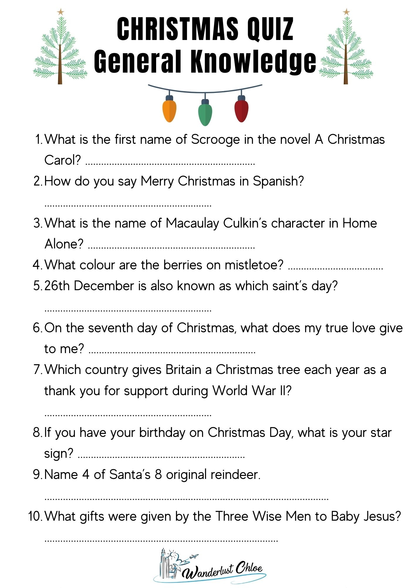 christmas movie picture quiz printable