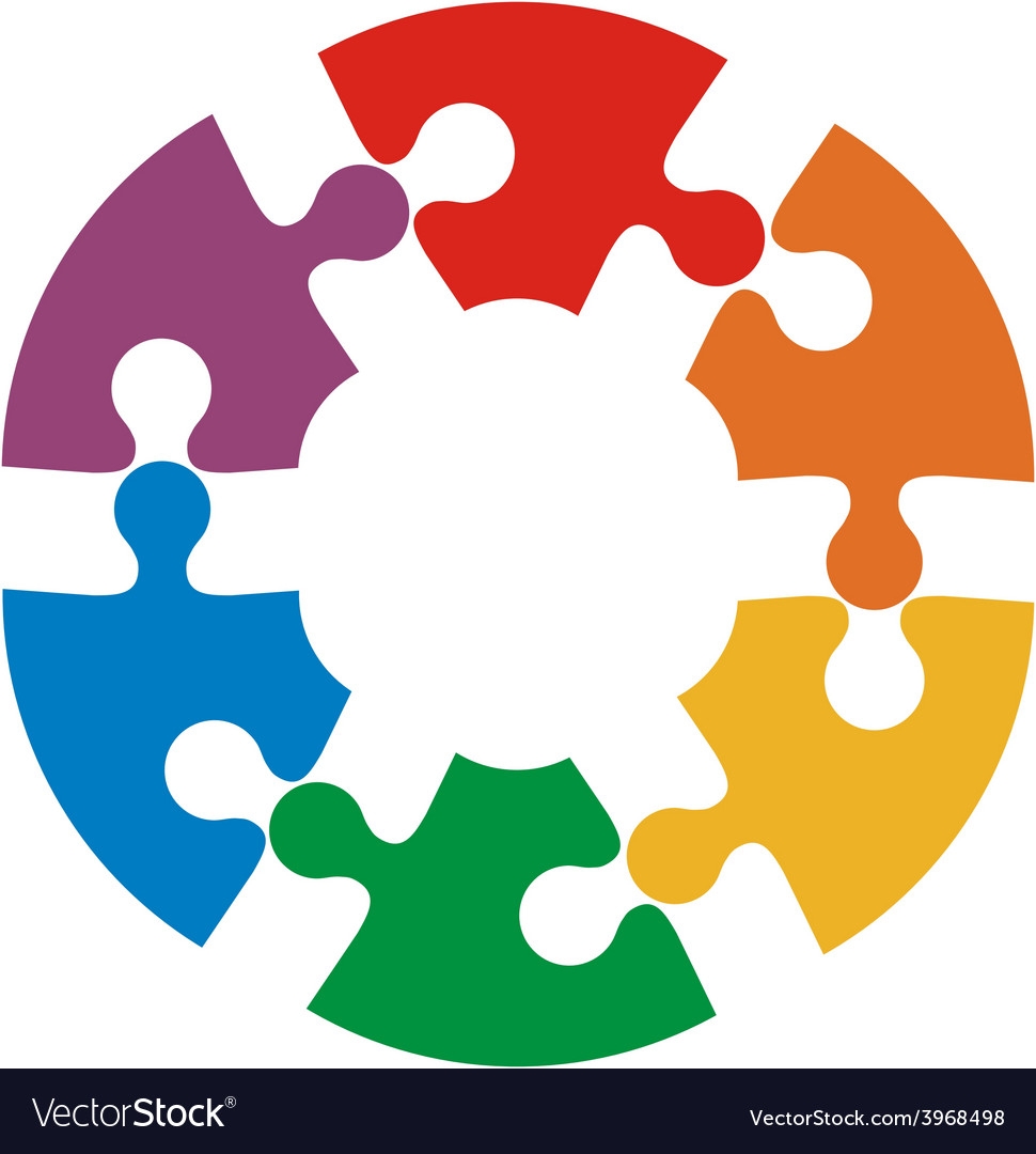 Circle Puzzle Template
