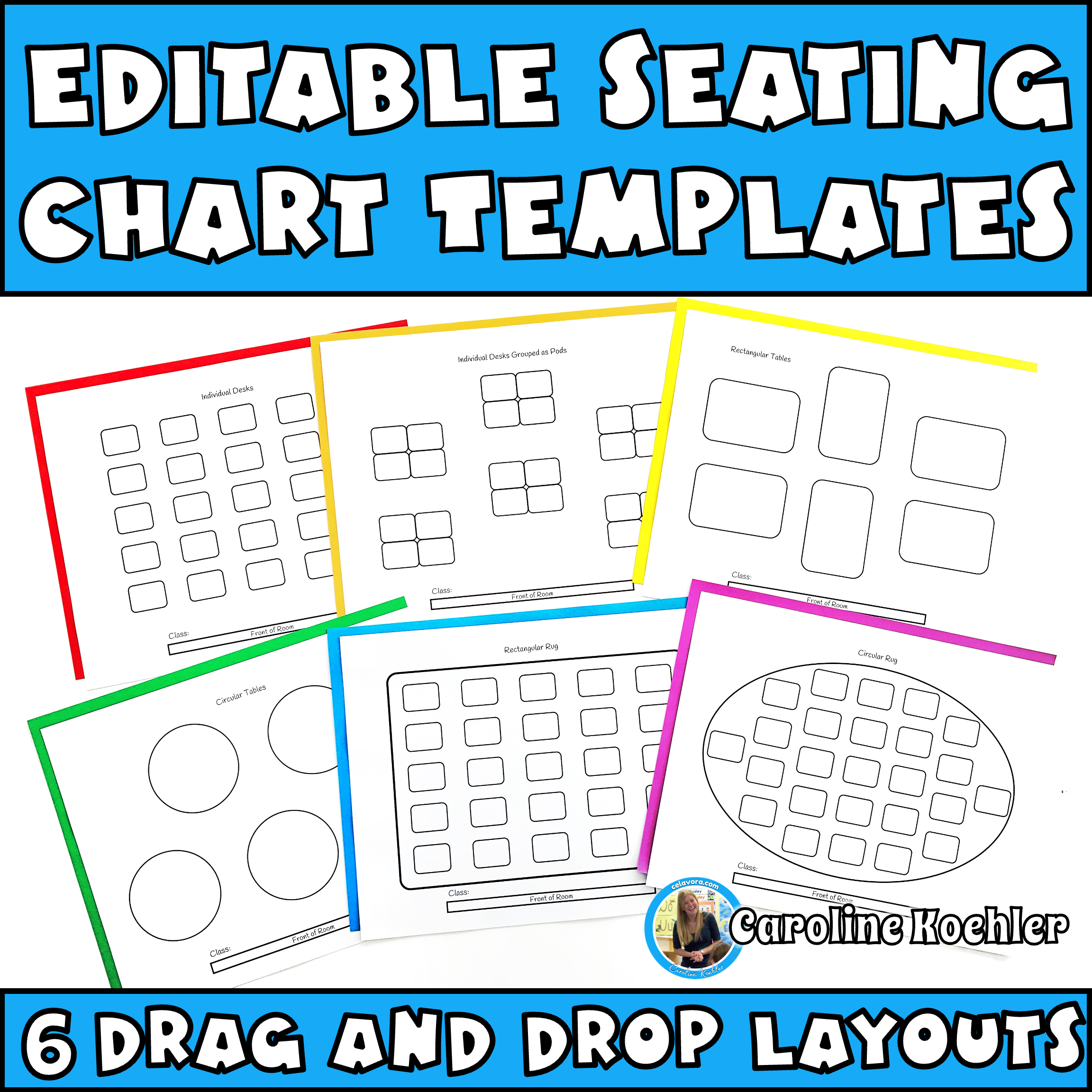 seating plan for classroom template