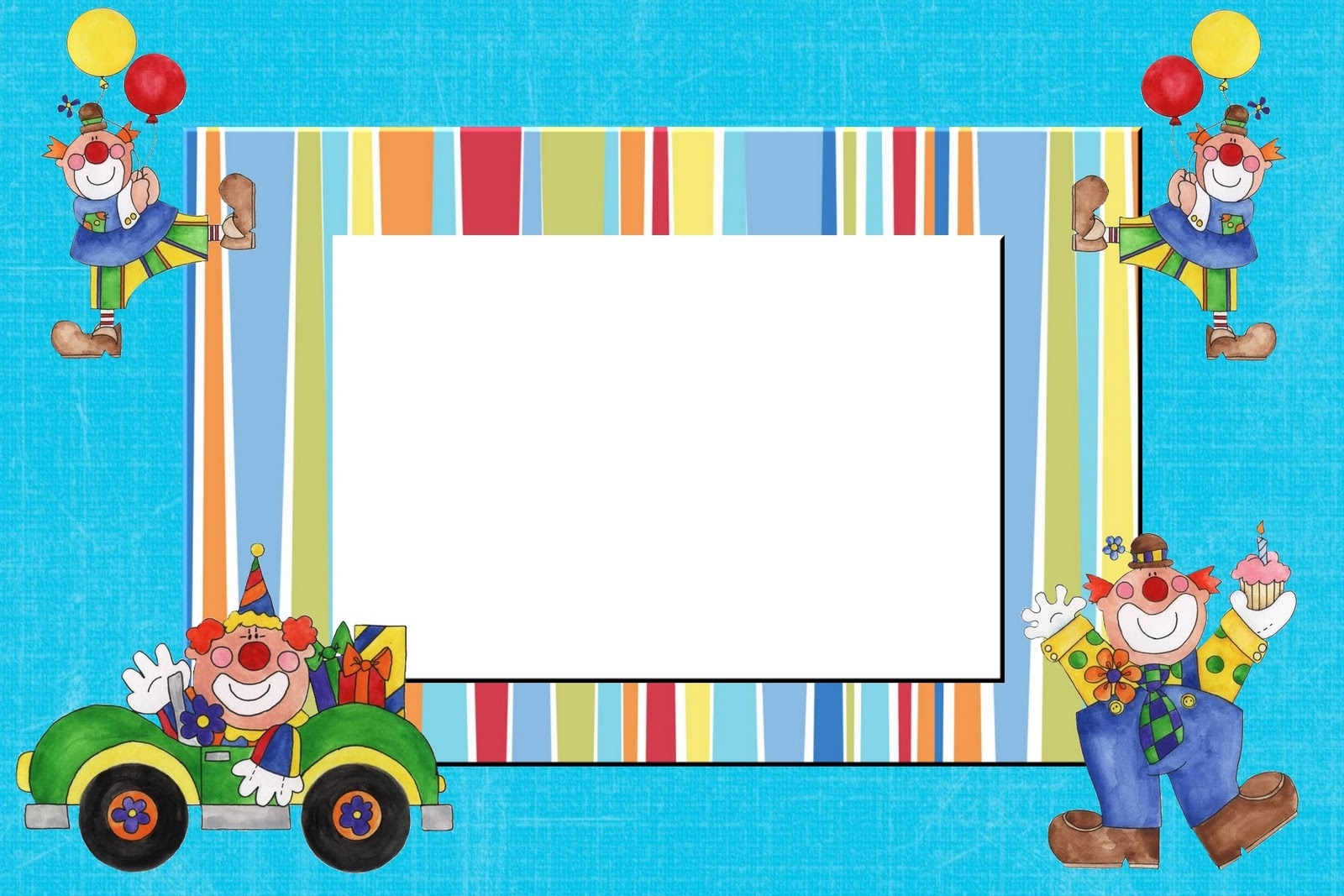 Clowns Free Printable Invitations Oh My Fiesta In English