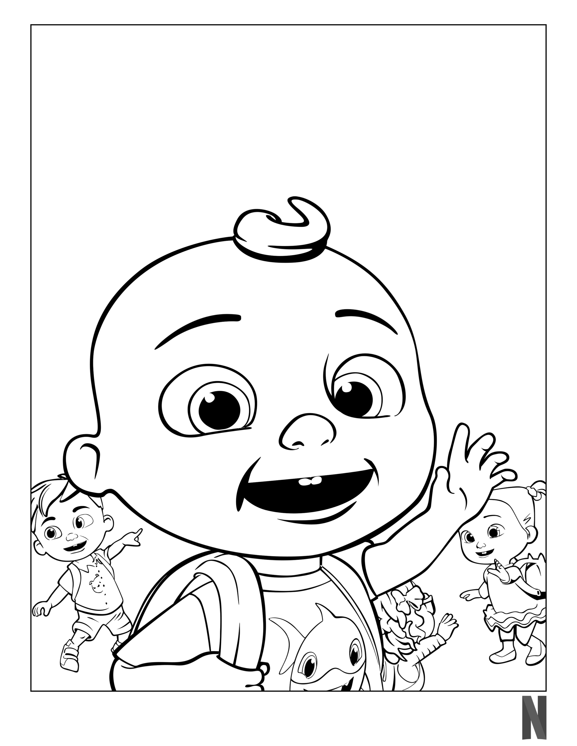 Cocomelon Printable Characters Dev onallcylinders