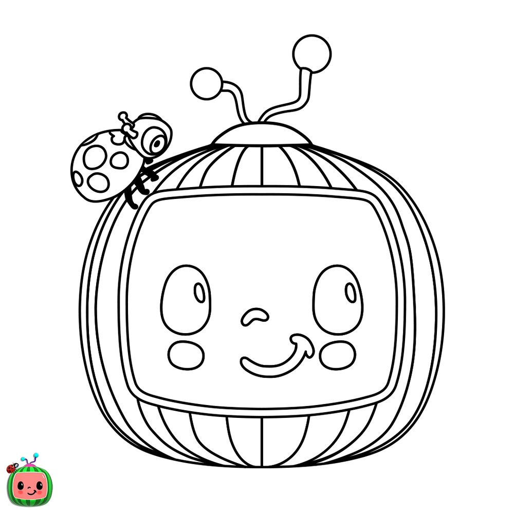 Cocomelon Watermelon Printable