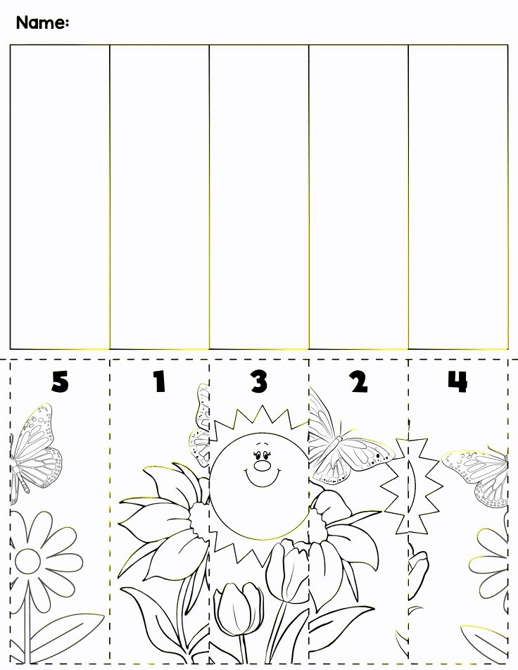 Color And Cut Printables