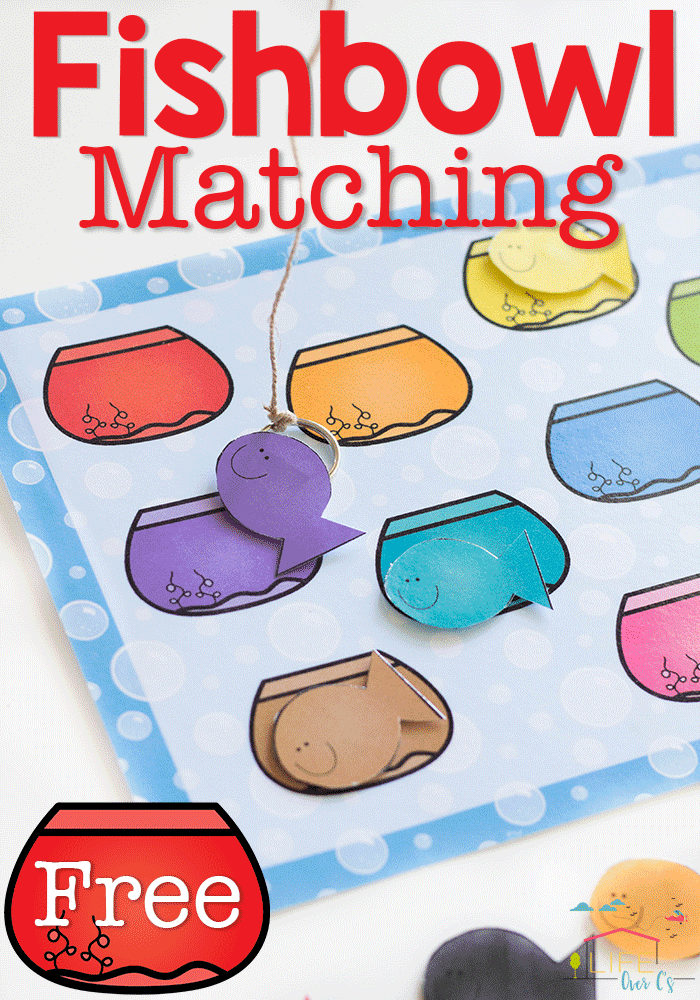 Color Matching Printable
