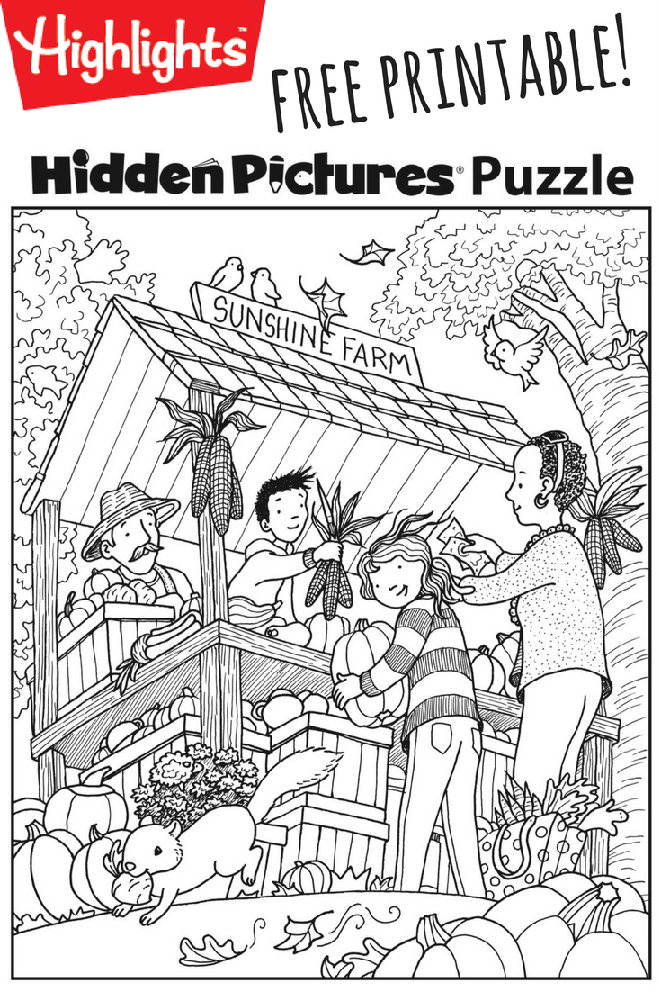 Coloring Page Hiddene Coloring Pages Free Printables Free Printable