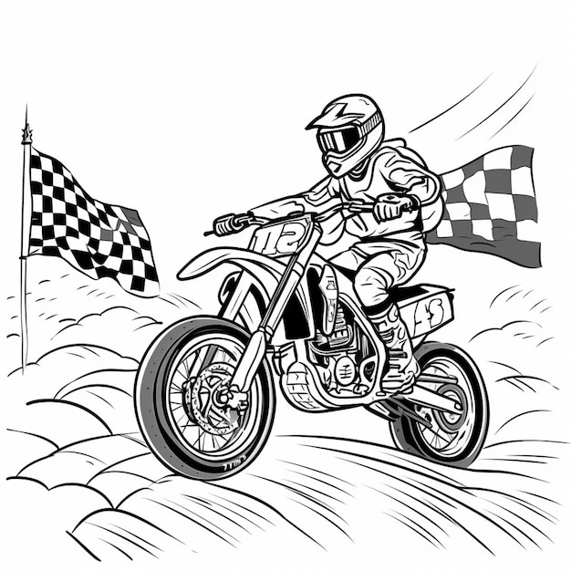 free printable dirt bike pictures