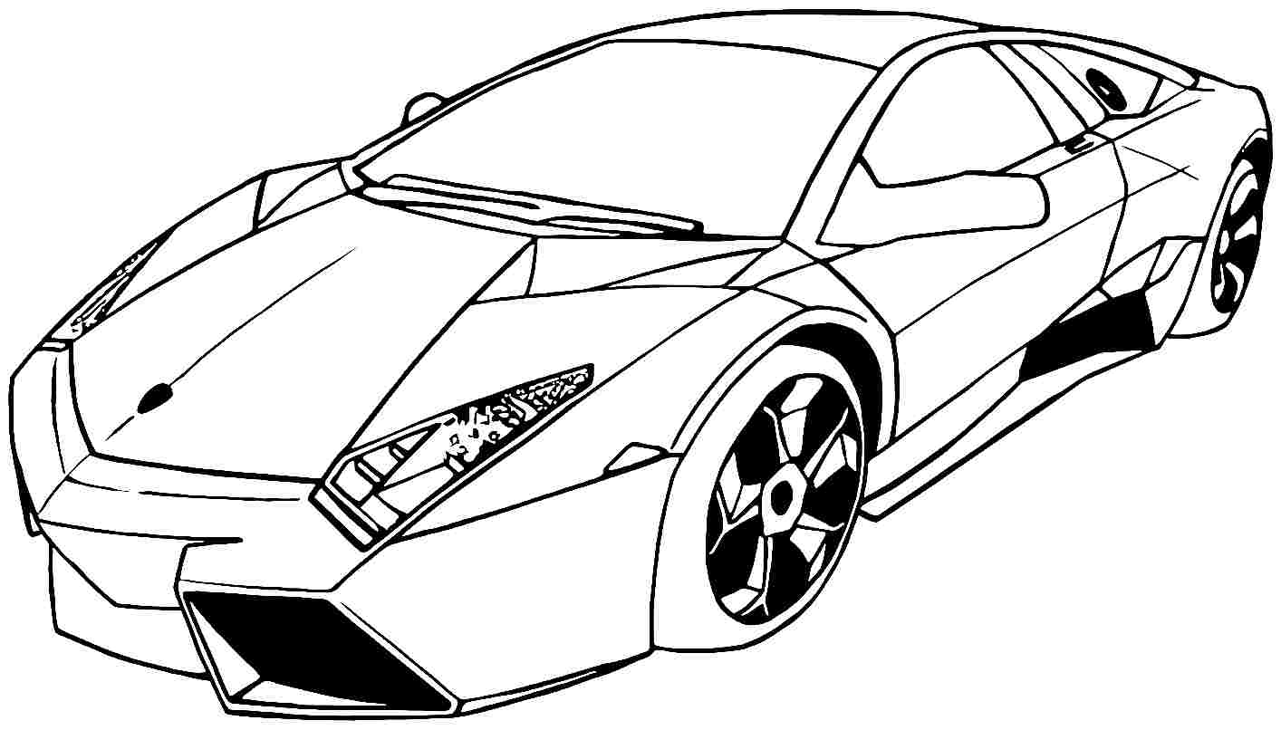 car coloring pictures printable