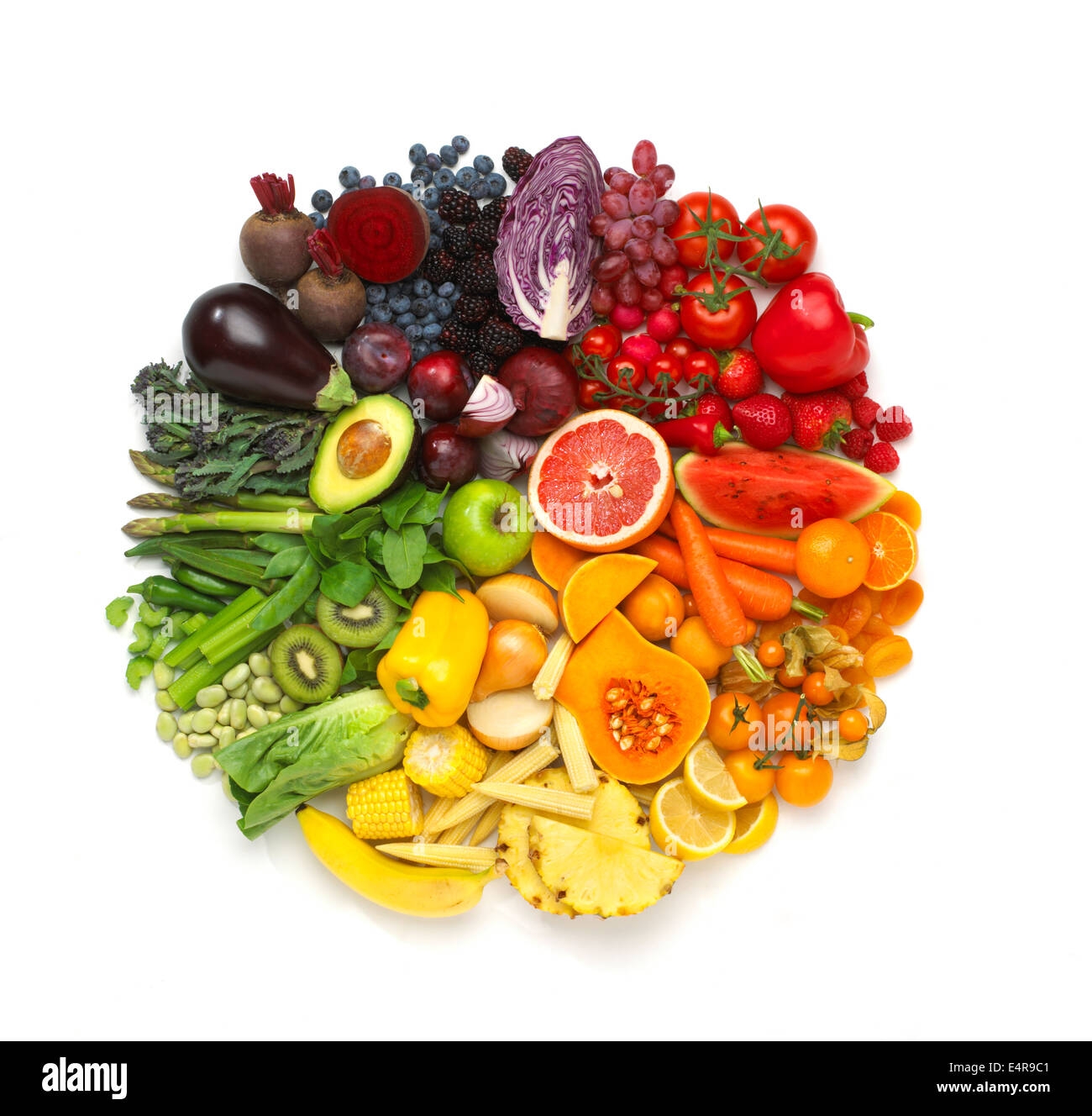 fruit and veg pictures to colour