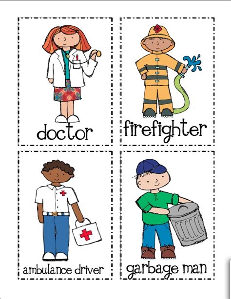 Community Helper Printables Worksheets Library