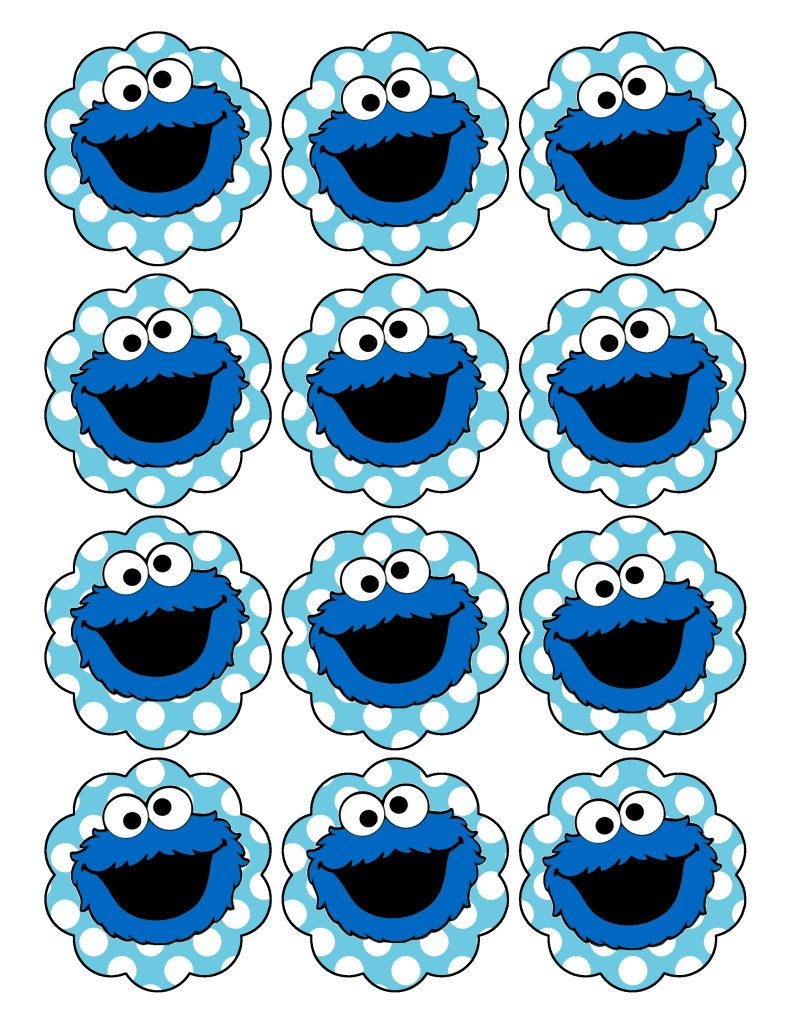 free printable pictures of cookie monster