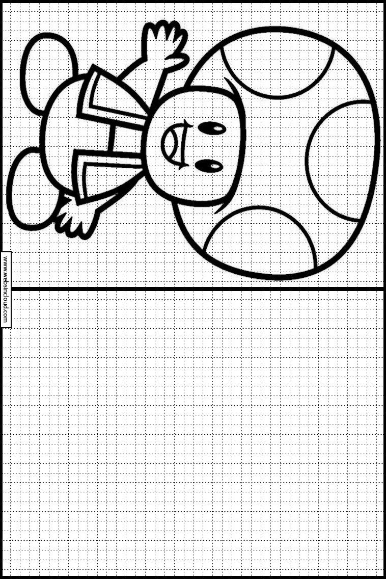 Copy The Drawing Learn To Draw Activities For Kids Printable Mario