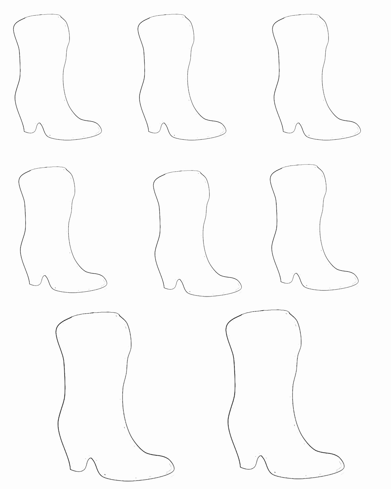 free printable cowboy pictures