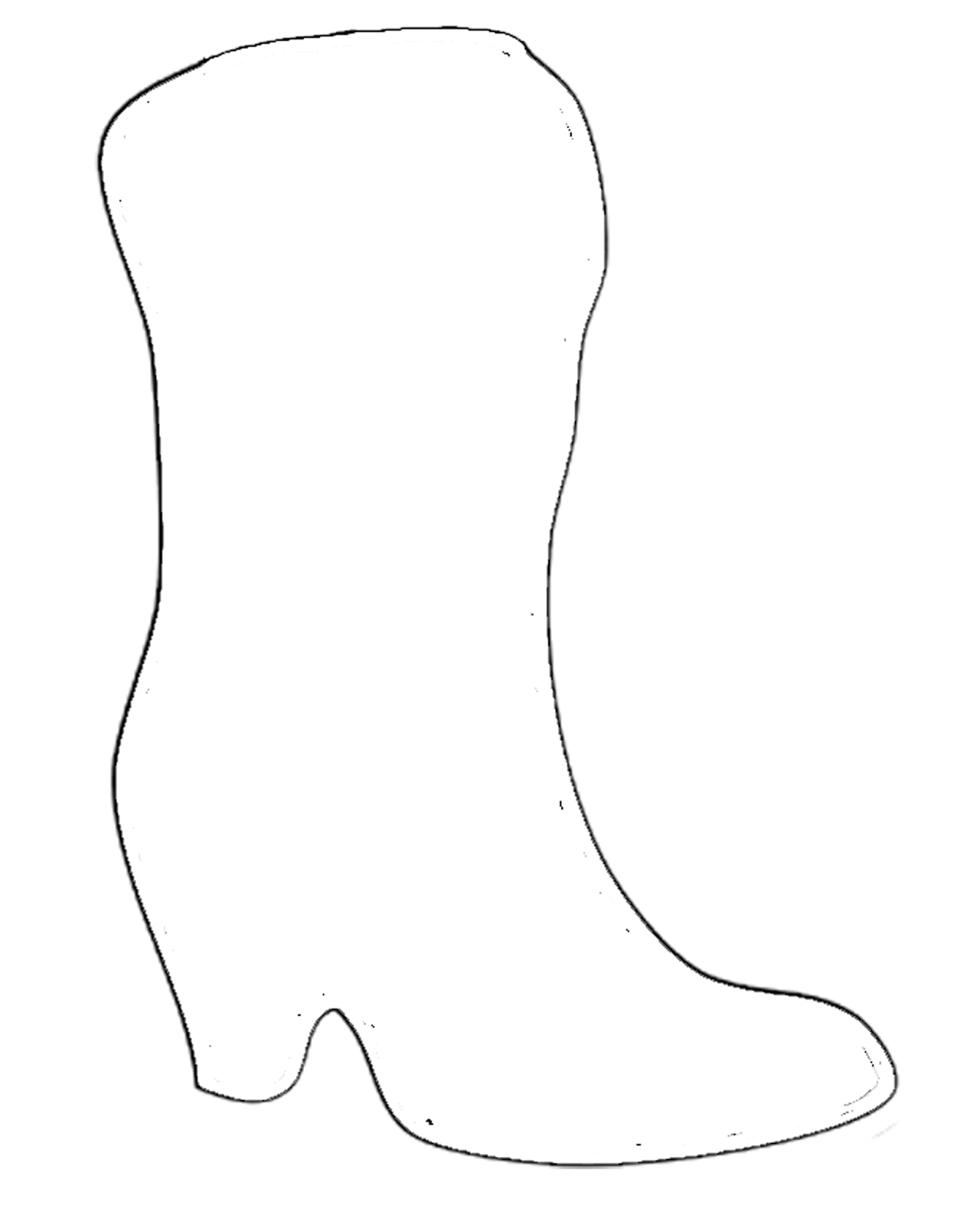 Crafts And Creations By Dancing Cowgirl Design Free Printable Cowboy Boots