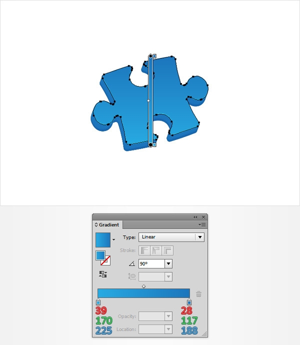 Create A Simple Puzzle Piece Icon In Adobe Illustrator