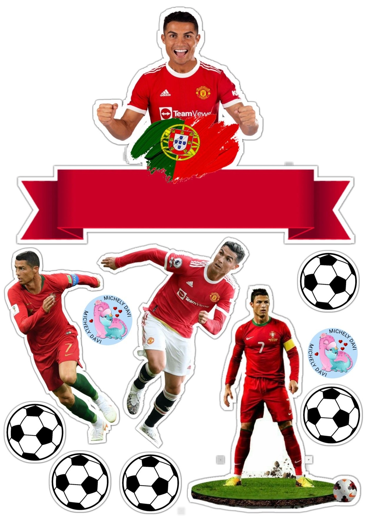 Cristiano Ronaldo Printable Farm1 fieldagent