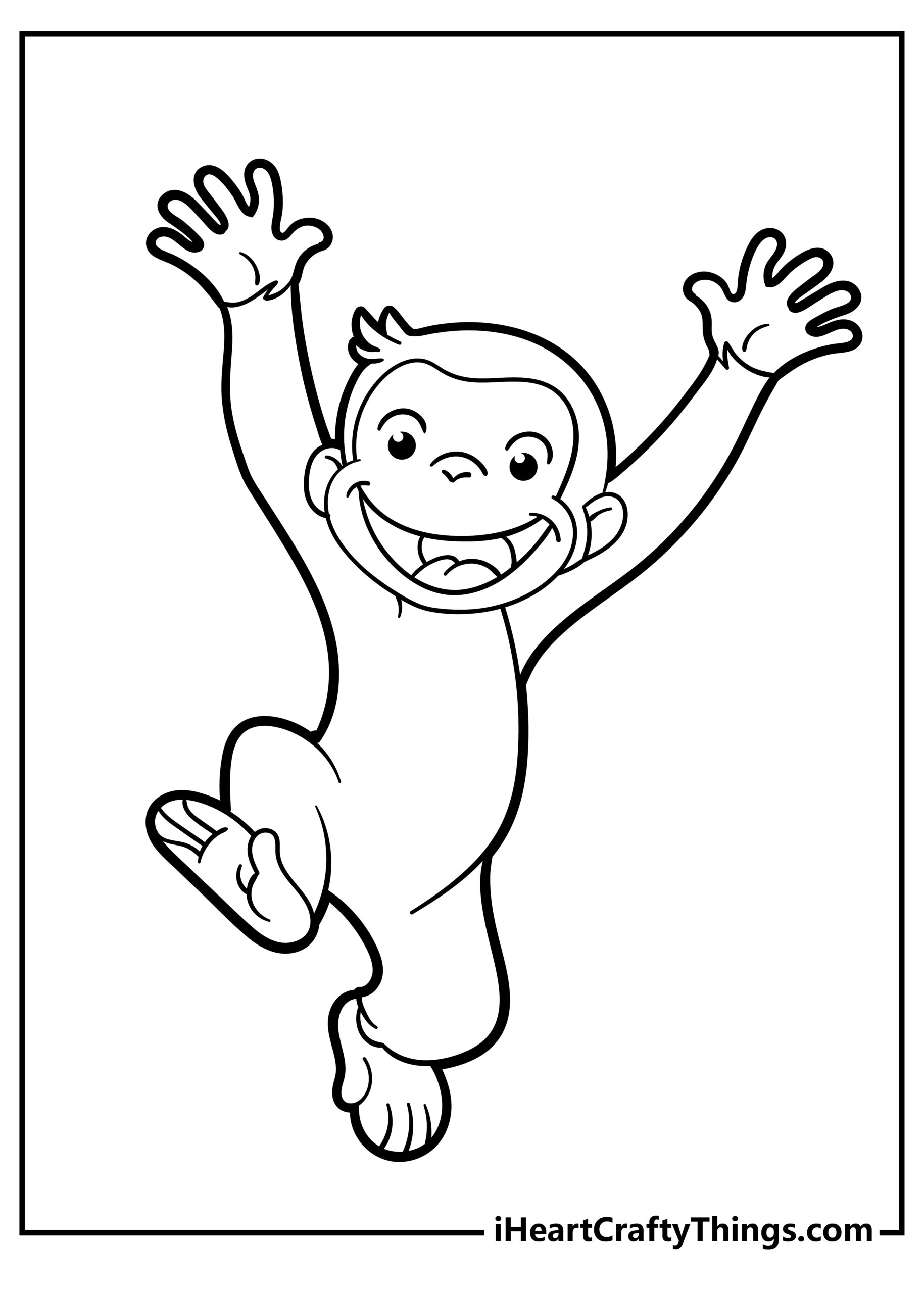 Curious George Numbers Printable