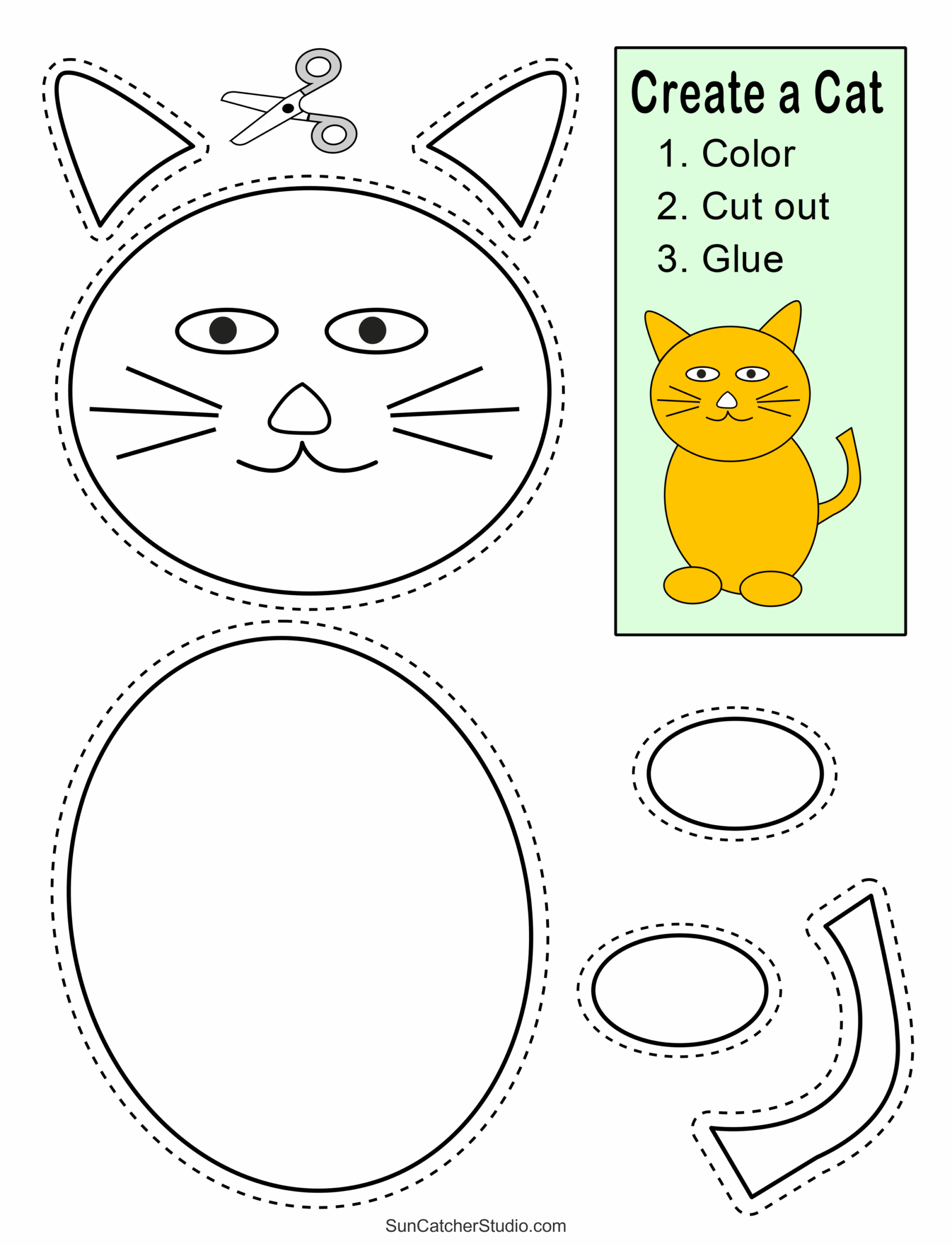 cut and paste activity printable