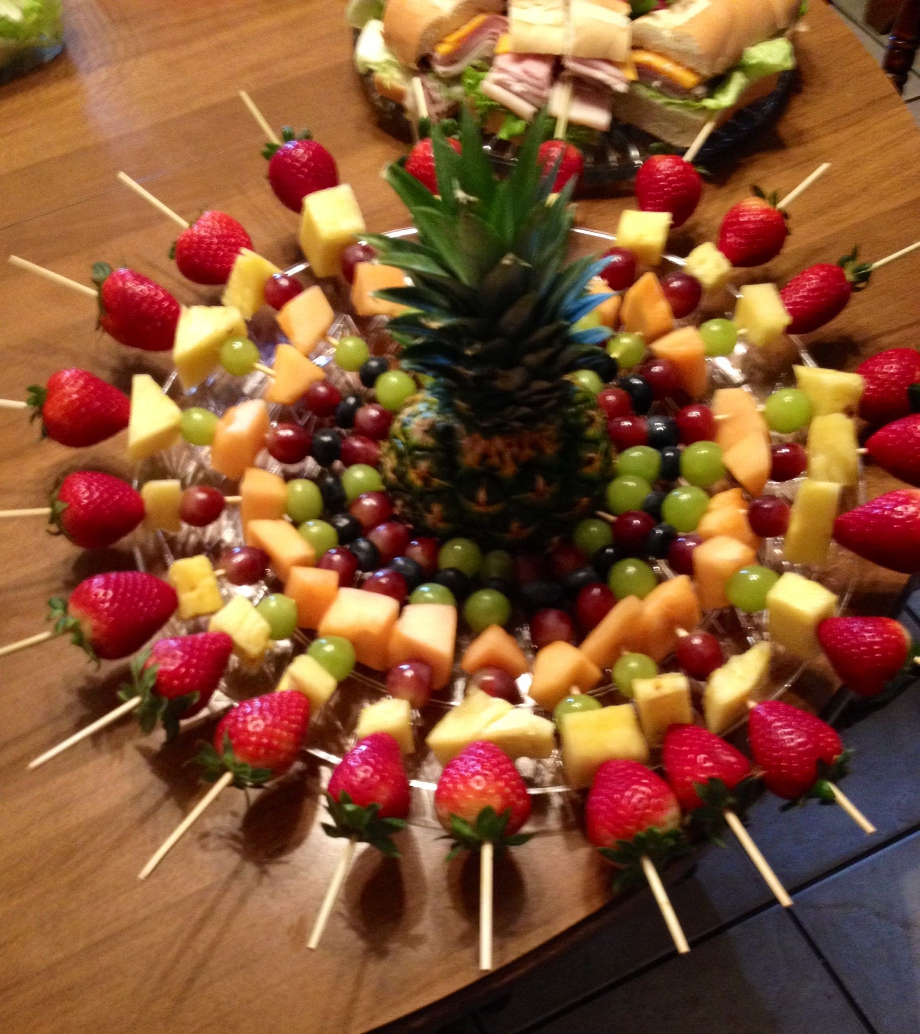 fruit tray displays pictures