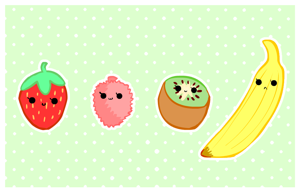 Cute Fruit Wallpaper WallpaperSafari